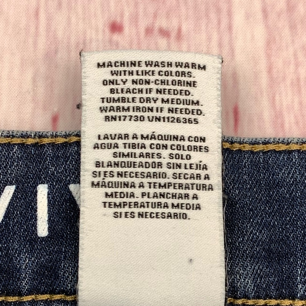 Ava & Viv Midi Cuffed Denim Short Size 22wx4” - image 6